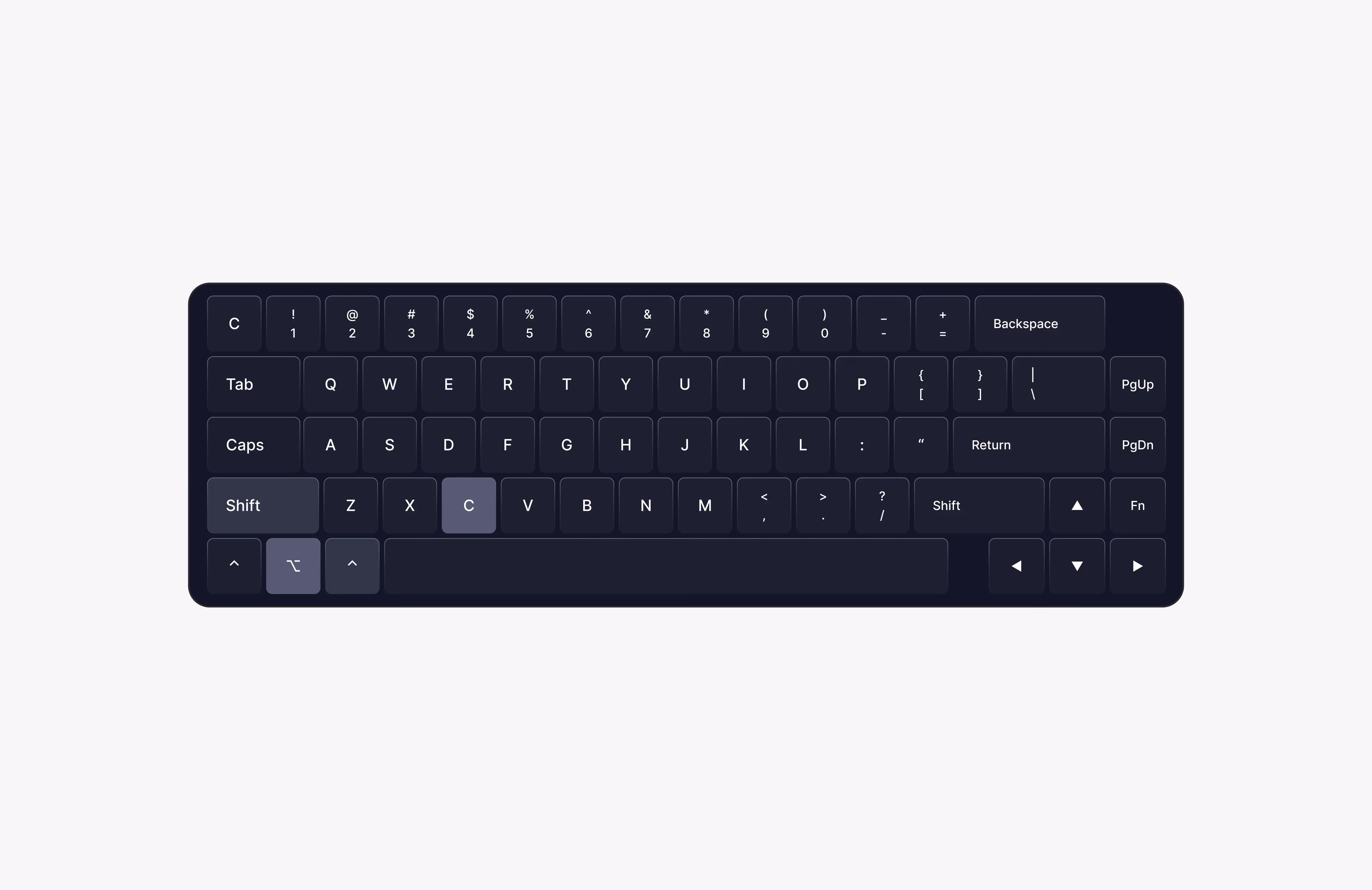 Keyboard Interaction Playground